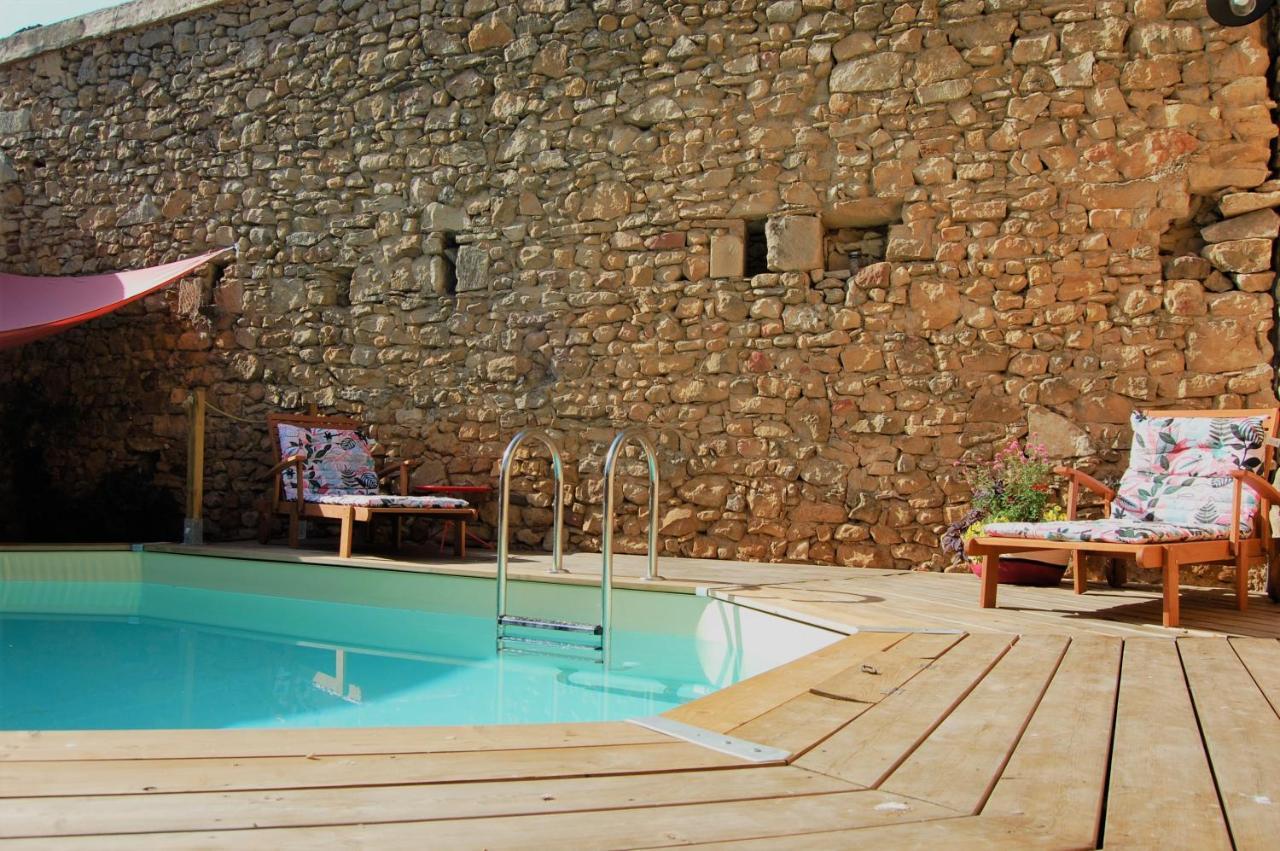 La Bucolique, Chambres Et Jardin D'Hotes Sabran Екстер'єр фото