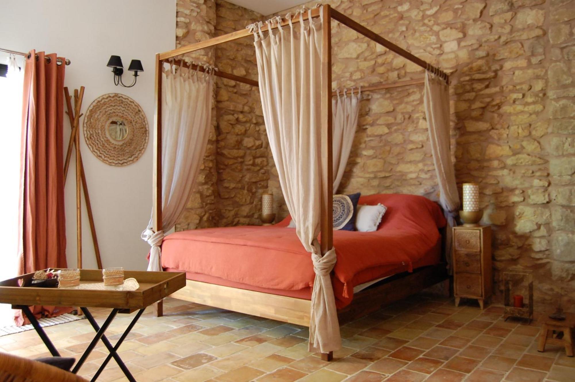 La Bucolique, Chambres Et Jardin D'Hotes Sabran Екстер'єр фото